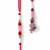 set of 2 artificial beads jhumka design bhaiya bhabhi rakhi with roli chawal