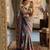 multicolor silk blend printed saree with geometric print