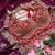 Wine silk blend embroidered saree with sequins work