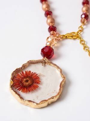 set of 2 gold toned red artificial beads bhaiya bhabhi rakhi with roli chawal chandan 4