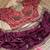 Wine silk blend embroidered saree with sequins work