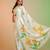TIRCOLOR silk blend printed saree with abstract print