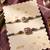set of 2 white pearls thread rakhi with roli chawal chandan mishri