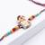 kids shinchan character artificial beads thread rakhi with roli chawal chandan mishri