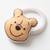 kids pooh character artificial beads rakhi with roli chawal chandan mishri
