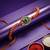 om motif divine religious thread rakhi with roli chawal chandan mishri
