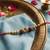 om design rudraksh thread rakhi with roli chawal chandan mishri