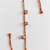 golden ghungroo thread rakhi with roli chawal chandan mishri