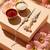 set of 2 floral design bhaiya bhabhi rakhi with roli chawal chandan mishri