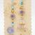 set of 2 floral design bhaiya bhabhi rakhi with roli chawal chandan mishri