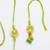 set of 2 artificial beads mirror work bhaiya bhabhi rakhi with roli chawal chandan