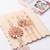 set of 4 beaded family pack thread rakhi with roli chawal chandan mishri