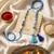 set of 2 traditional bhaiya bhabhi rakhi with roli chawal chandan mishri