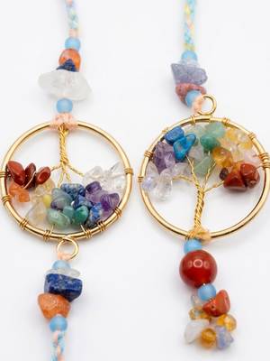set of 2 artificial stones bhaiya bhabhi rakhi with roli chawal chandan mishri 4