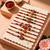set of 10 artificial stones & beads thread rakhi with roli chawal chandan mishri