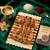 set of 10 multicolor designer thread rakhi with roli chawal chandan mishri