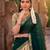 Women's South Indian Style Poly Cotton Zari Weaving Woven Lehenga Choli with Georgette Dupatta