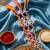 set of 3 multicolor thread rakhi with roli chawal chandan mishri