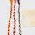 set of 3 multicolor thread rakhi with roli chawal chandan mishri