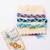 set of 3 multicolor thread rakhi with roli chawal chandan mishri