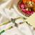 set of 2 multicolor religious thread rakhi with roli chawal chandan mishri