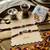 set of 2 silver toned religious rakhi thread rakhi roli chawal chandan mishri