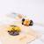 set of 2 pikachu design kids rakhi with roli chawal chandan mishri