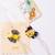 set of 2 pikachu design kids rakhi with roli chawal chandan mishri