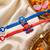 set of 2 superhero kids rakhi with roli chawal chandan mishri