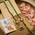 set of 2 ad drawstring bhaiya bhabhi rakhi with roli chawal chandan mishri