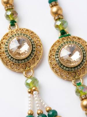 set of 2 ad drawstring bhaiya bhabhi rakhi with roli chawal chandan mishri 4