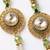 set of 2 ad drawstring bhaiya bhabhi rakhi with roli chawal chandan mishri