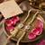 set of 2 meenakari floral thread rakhi with roli chawal chandan mishri