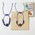 set of 2 blue evil eye thread rakhi with roli chawal chandan mishri