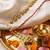 set of 2 pearls gold toned bhaiya bhabhi rakhi with roli chawal chandan mishri