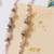 set of 3 white pearls thread rakhi with roli chawal chandan mishri