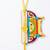 transparent beads kids rakhi with roli chawal chandan mishri