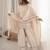 Women's Gorgeous Embroidery Roman Silk Fabric Straight Kurta Shalwar and Dupatta Set