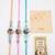 set of 3 radha krishna thread rakhi with roli chawal chandan mishri