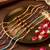 set of 6 rudraksh & artificial beads thread rakhi with roli chawal chandan mishri