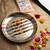 set of 5 multi artificial beads thread rakhi with roli chawal chandan mishri