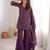 Women's Gorgeous Embroidery Work Crunchy Silk Fabric Straight Kurta Pant and Dupatta Set