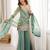 Women's Gorgeous Embroidery Work Fendy Silk Fabric Straight Kurta Pant and Dupatta Set