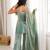 Women's Gorgeous Embroidery Work Fendy Silk Fabric Straight Kurta Pant and Dupatta Set