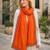 Orange art silk bandhani printed fancy casual dupattas for women
