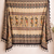 Beige art silk geometric printed fancy casual dupattas for women
