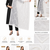 White chiffon embroidered thread work fancy casual dupattas for women