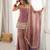 Women's Gorgeous Embroidery Fendy Silk Fabric Straight Kurta Pant and Dupatta Set