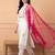 Women Floral Embroidered Regular Thread Work Kurta with Trousers & With Dupatta