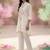 Women Floral Printed Regular Pure Cotton Kurta with Trousers